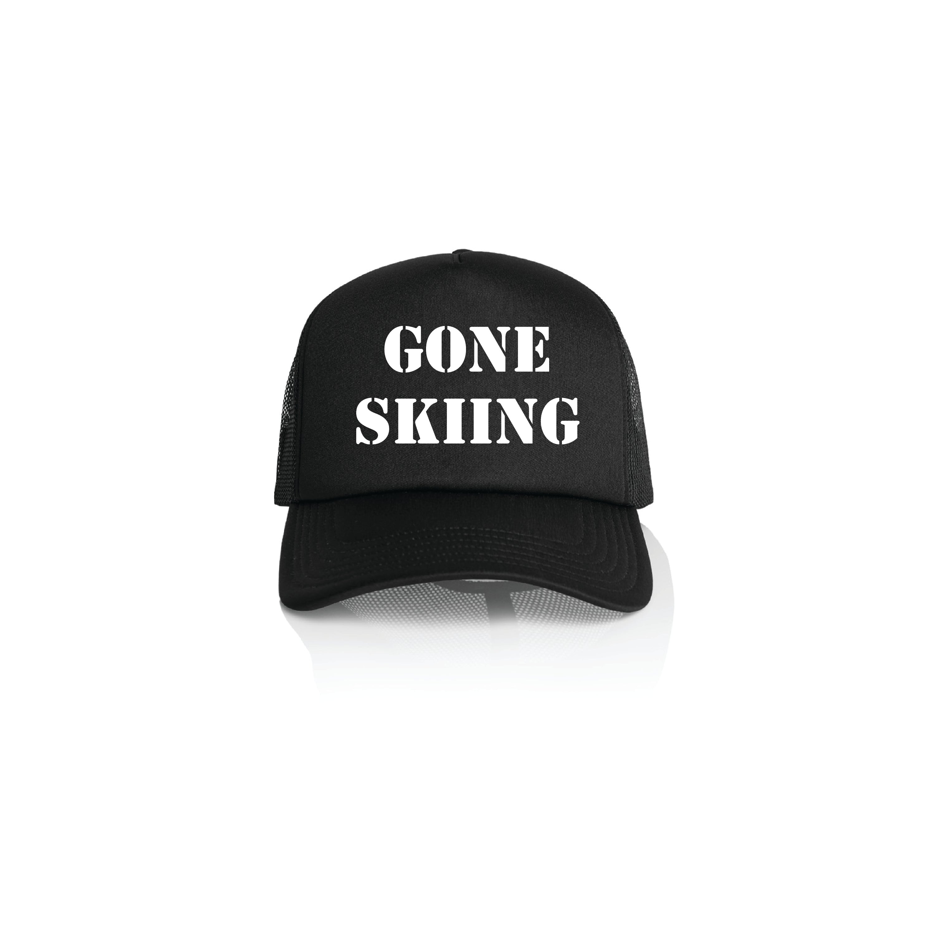 Gone Skiing Trucker Cap