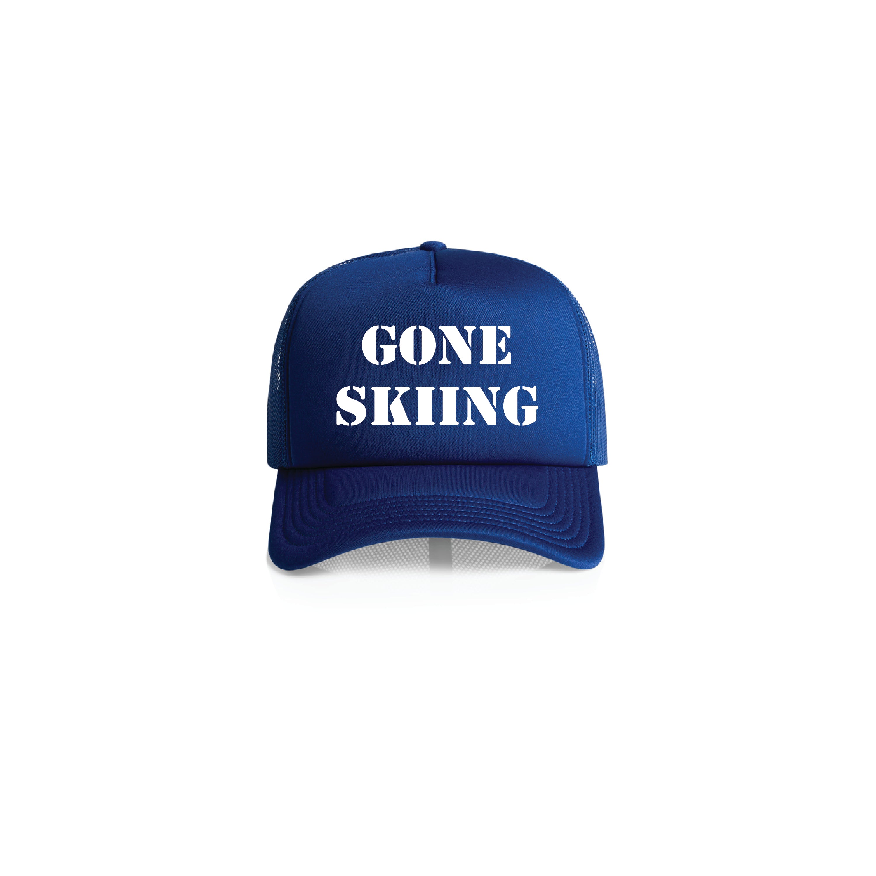 Gone Skiing Trucker Cap