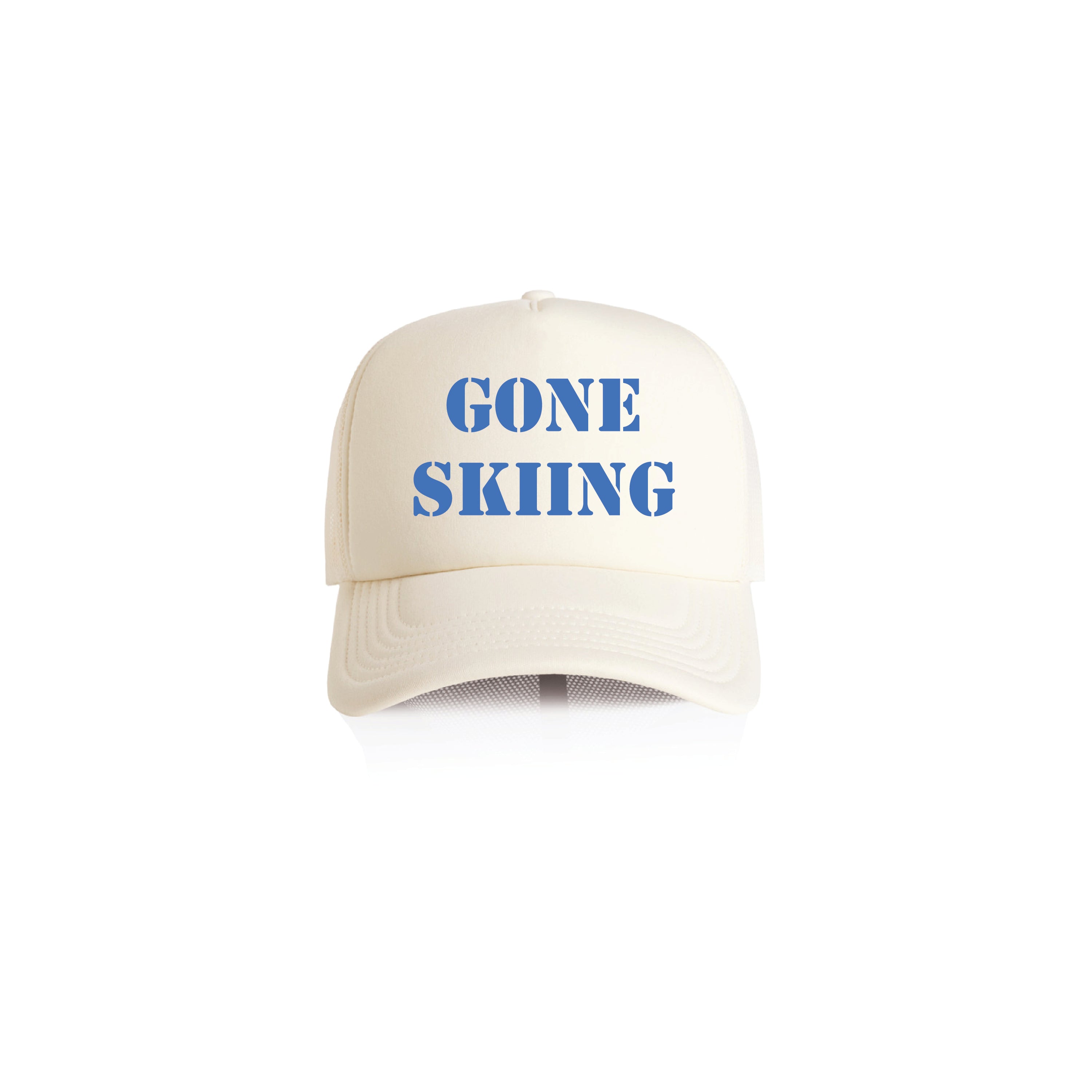 Gone Skiing Trucker Cap